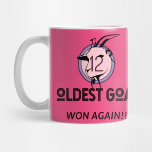 Oldest GOAT Won Again! (number 12) Mug